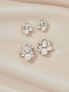 Olive & Piper Bordeaux Studs